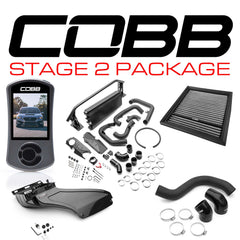 Subaru Stage 2 Power Package Black (FMIC) Gloss Carbon Fiber WRX 2022+