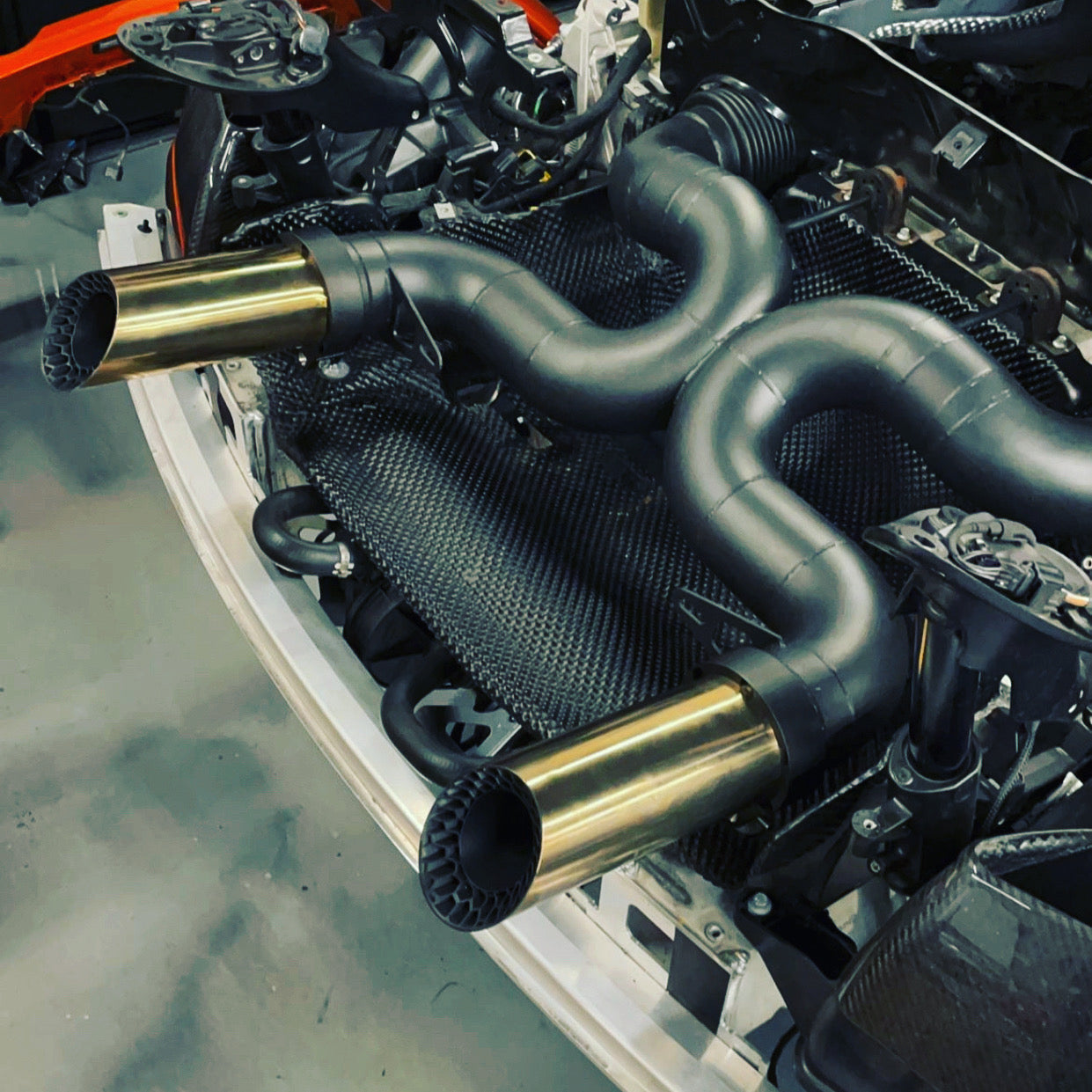 Mclaren 720s X pipe Exhaust System